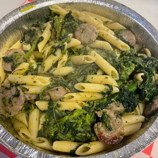 Pasta with Broccoli Rabe & Topping Options
