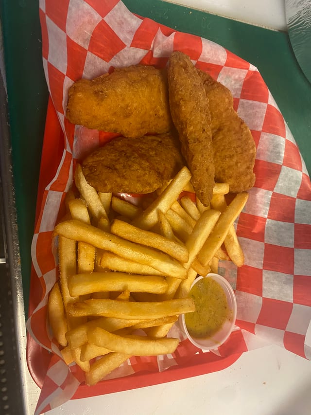 Chicken Strips (4 Pieces).