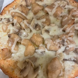 Gluten Free Chicken Marsala Pizza (10")