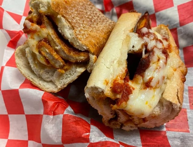 Chicken Cutlet Hero.