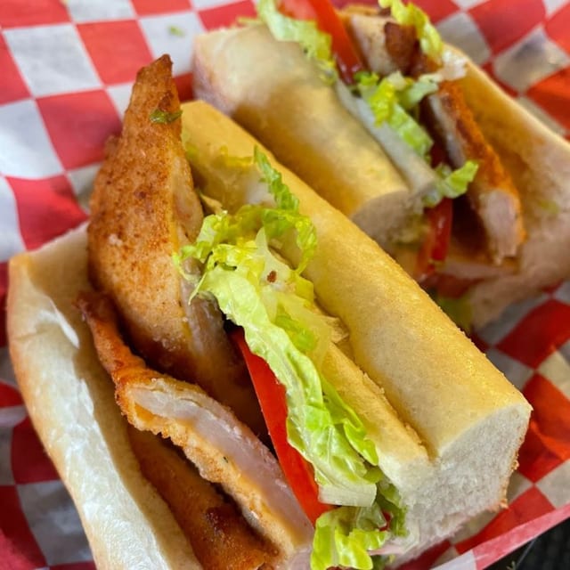 Cold Chicken Milanese Hero.