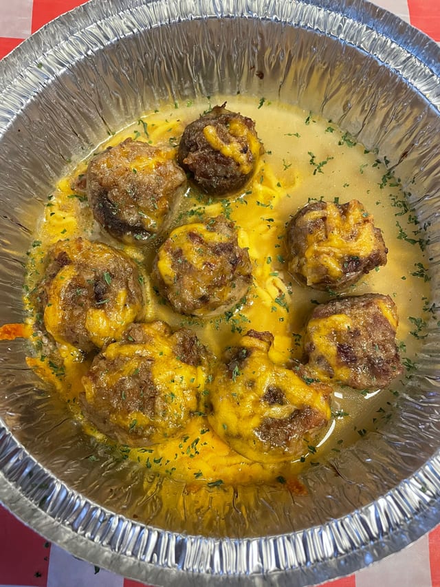 Mel's Stuffed Mushrooms (6 Pieces).